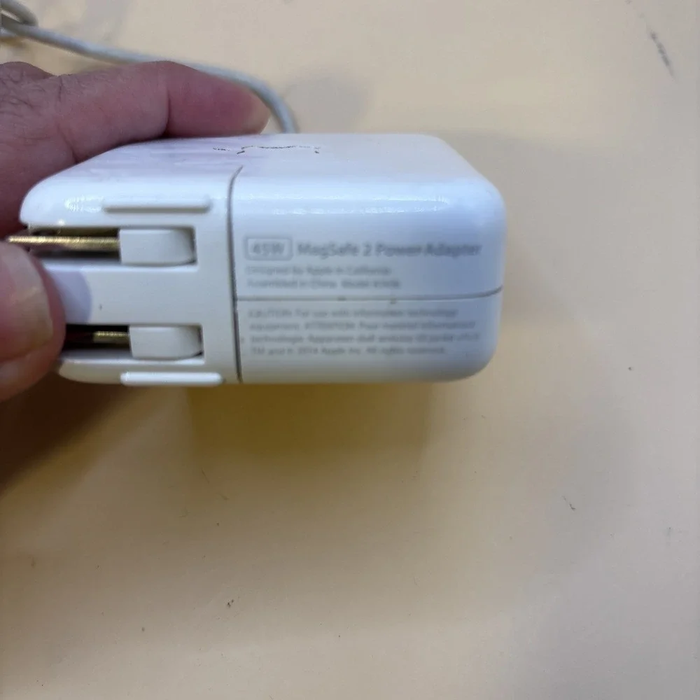 Apple Magsafe 2 45W Power Adapter Model A1436 Tested Working OEM Genuine